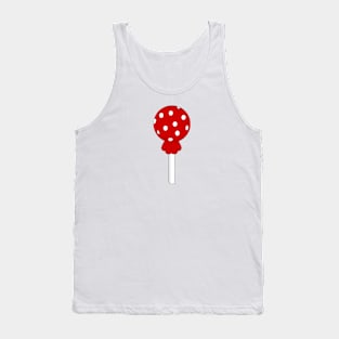 Red polka dot lollipop Tank Top